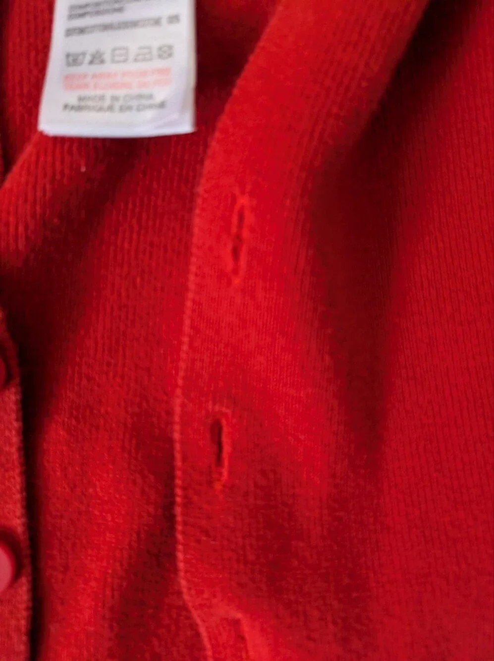 Jacadi Bright Red Button-Front Blazer